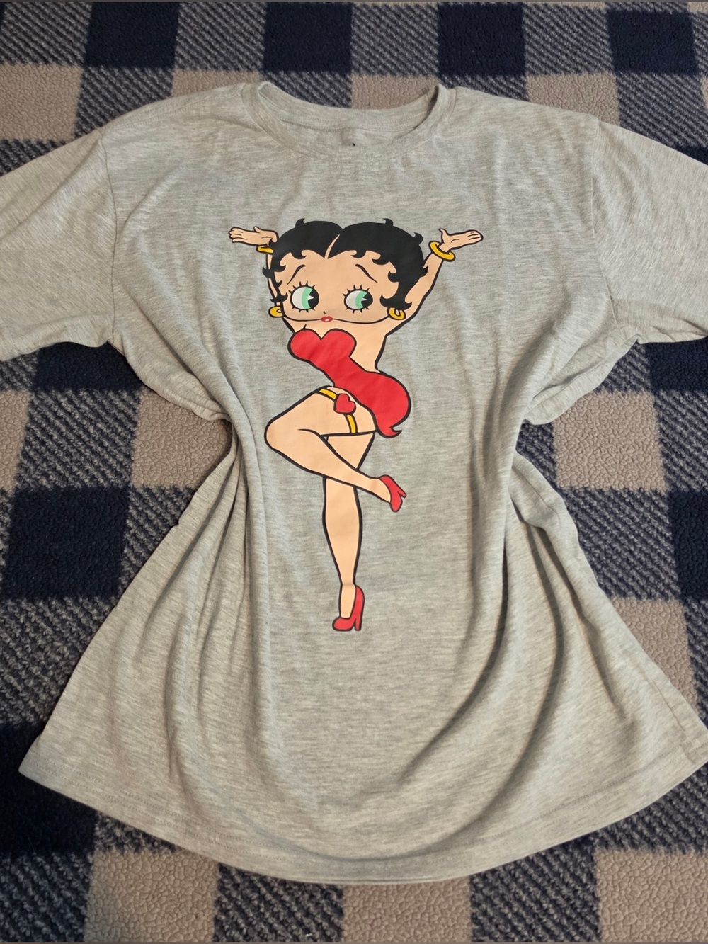 mcbling style Betty boop shirt